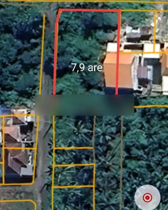 Tanah di Ubud, dapat akses 2 jalan cocok untuk bangun villa