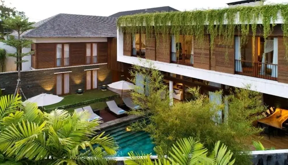 Luxury Modern Minimalist Villa in Canggu, Walking to the Beach