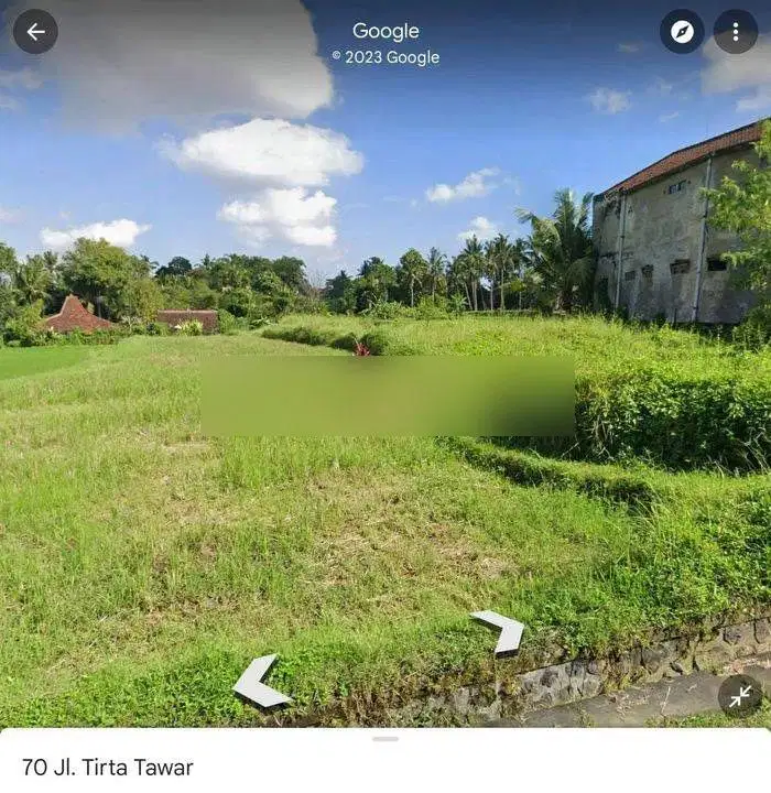 Tanah Kawasan Villa Mewah Jl Tirta Tawar, Kontur Datar