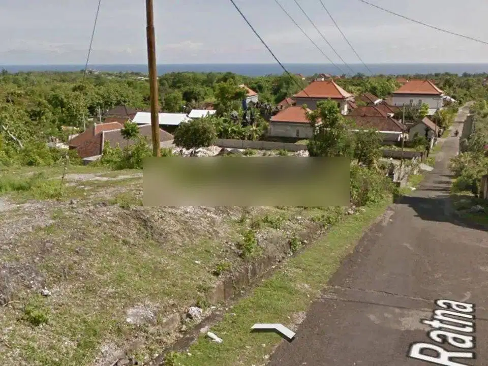 Tanah View Laut Jl Ratna Karma Kandara Resort, Akses Jln 6m