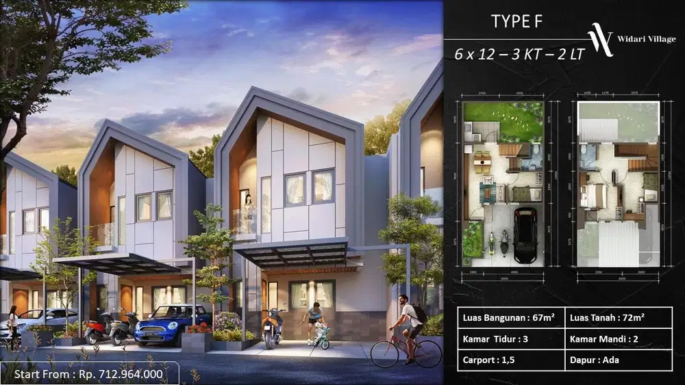 Rumah langsung HUNI ready SHM dekat BSD CISAUK LEGOK SERPONG