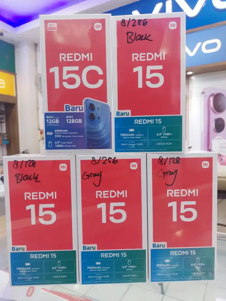 XIOMI REDMI 15 16/128GB BATERAI BESAR