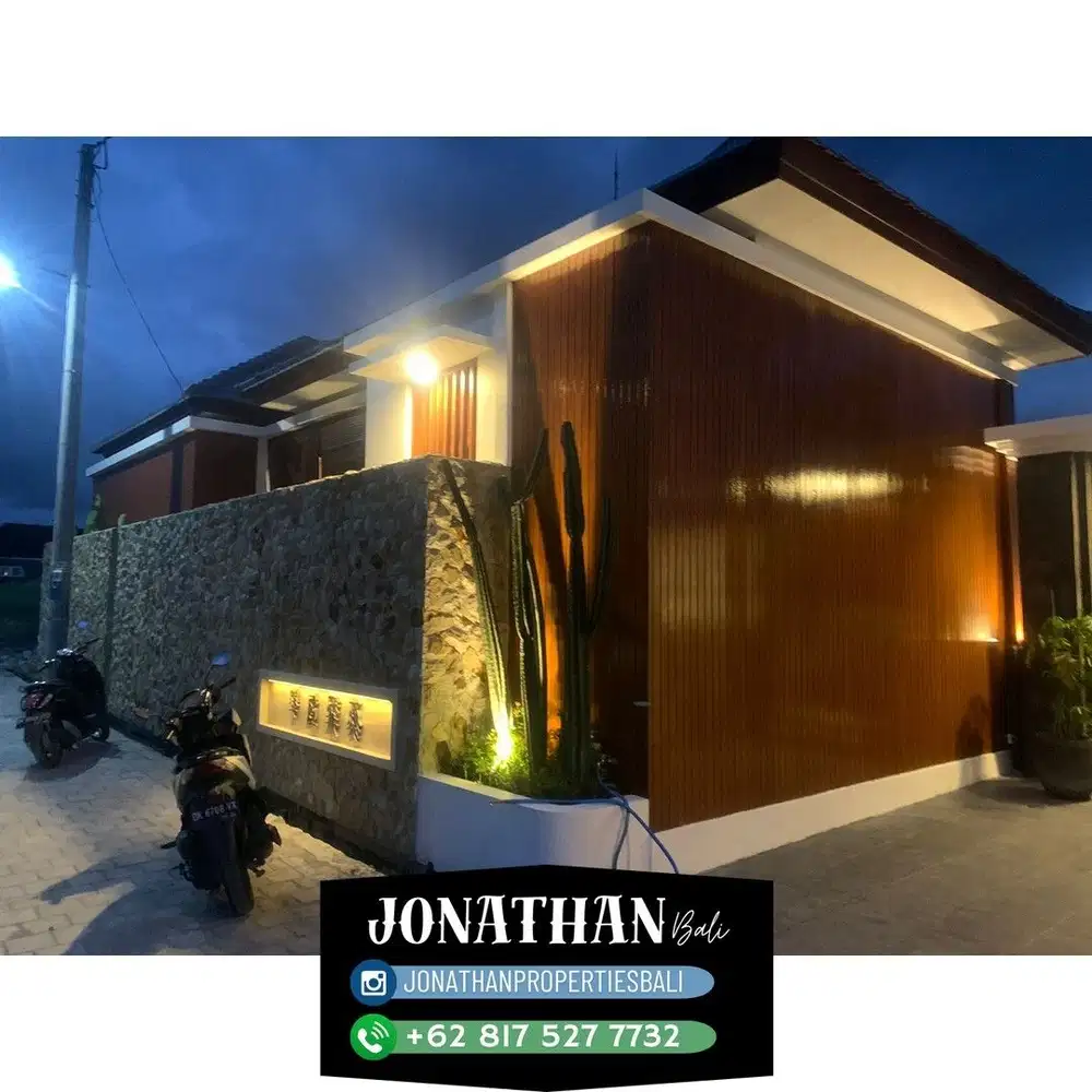 VILLA DIJUAL Lokasi: Pantai Kedungu 3 Kamar Tidur Fully Furnished