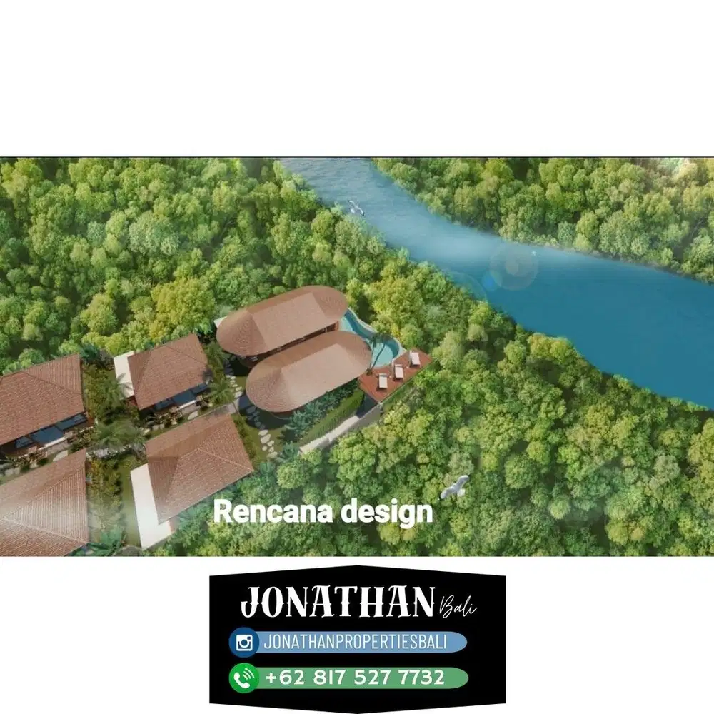 Dijual Tanah Ubud Dg View Sungai - LSKH