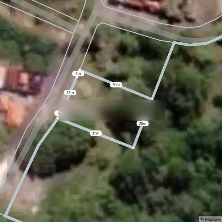 tanah view laut di jimbaran, kontur tanah meninggi