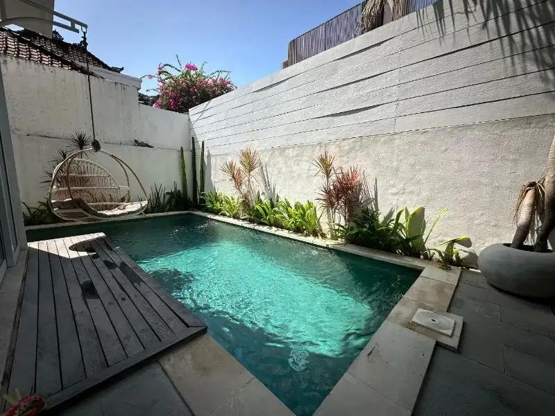 luxury villa 3 kamar di Canggu, cocok untuk pribadi atau komersial