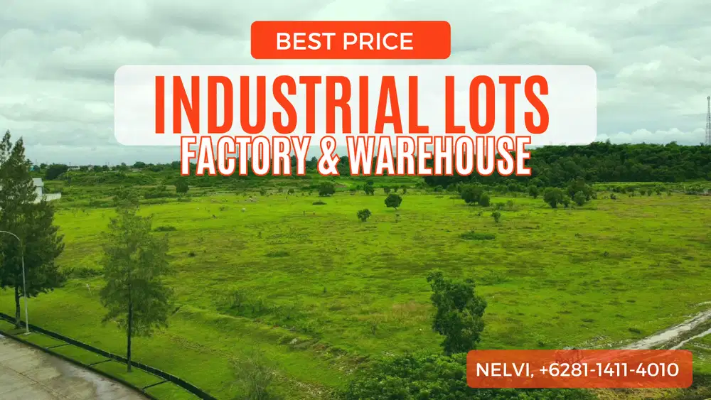 New Industrial Plot for Factory and Warehouse Strategic Location
