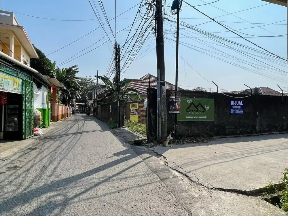 DiJual Bebas Banjir Tanah LT 1148 di Jatimakmur daerah perumahan