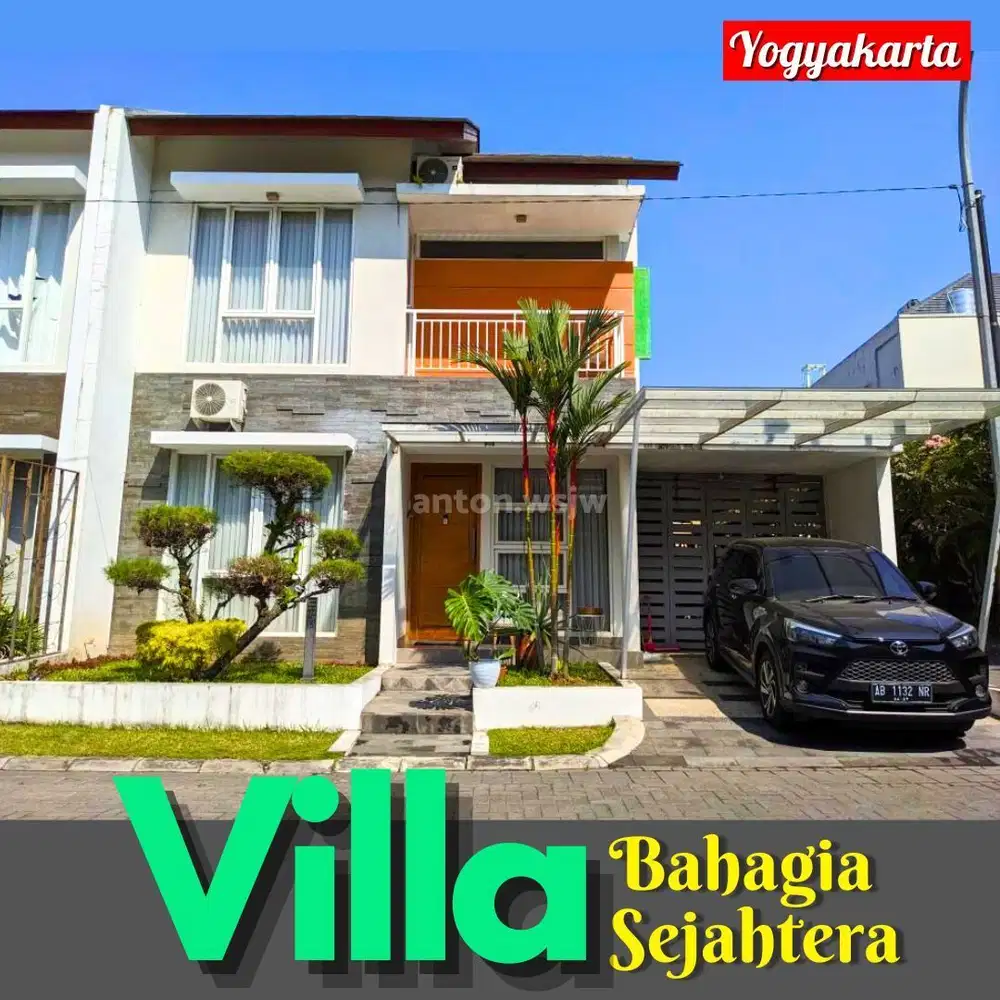 Rumah Bagus Jogja 2 Lantai Perum Villa Bahagia Sejahtera Lt 137 m2