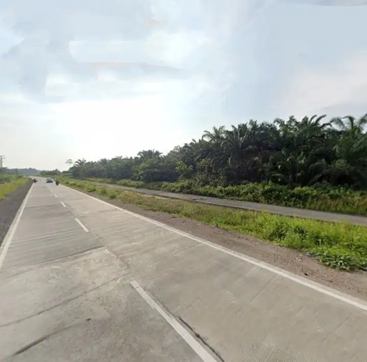 tanah 6120 m2 jalur dua itera kota baru