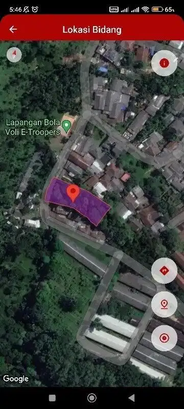 CEPATT Tanah Kebun Luas 1000 meter akses mobil tamansari calobak bogor