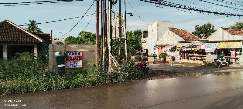 Dijual tanah jl ry legok