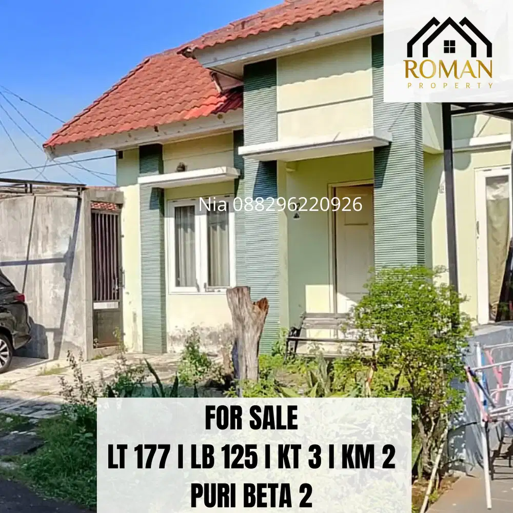 Rumah hitung tanah puri beta 2 larangan utara