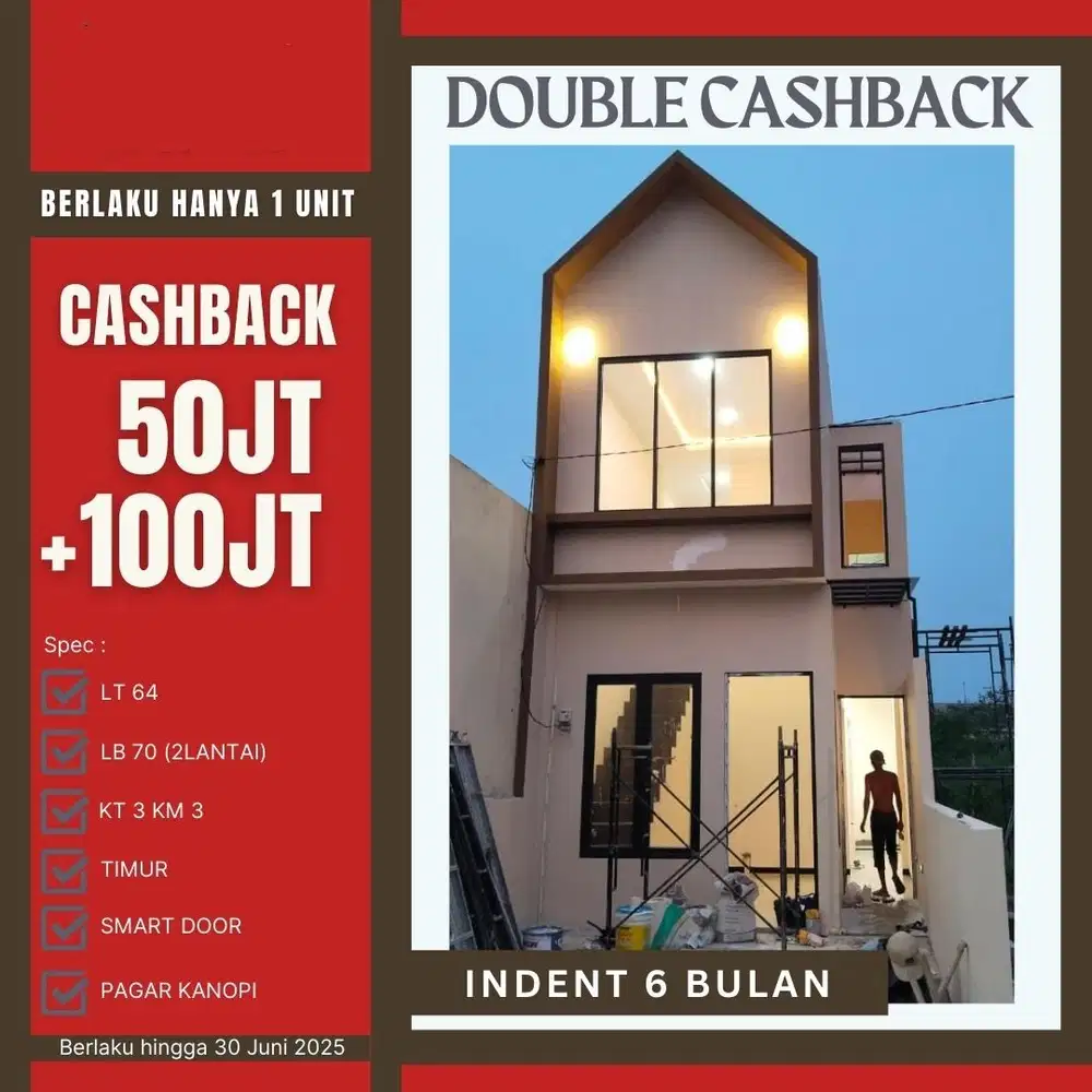 RUMAH BARU  PURIMAS DKAT RUNGKUT ASRI, MEDOKAN, PANDUGO, NIRWANA,BARUK