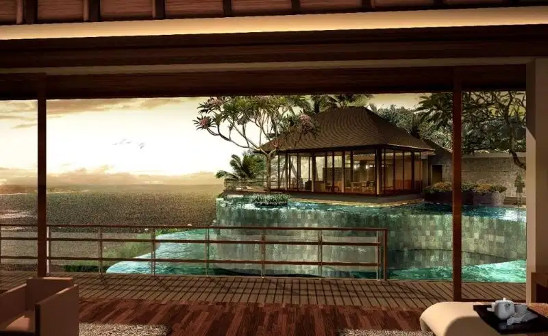 Luxury villa los tebing pantai jimbaran view sunset, 13 kamar tidur