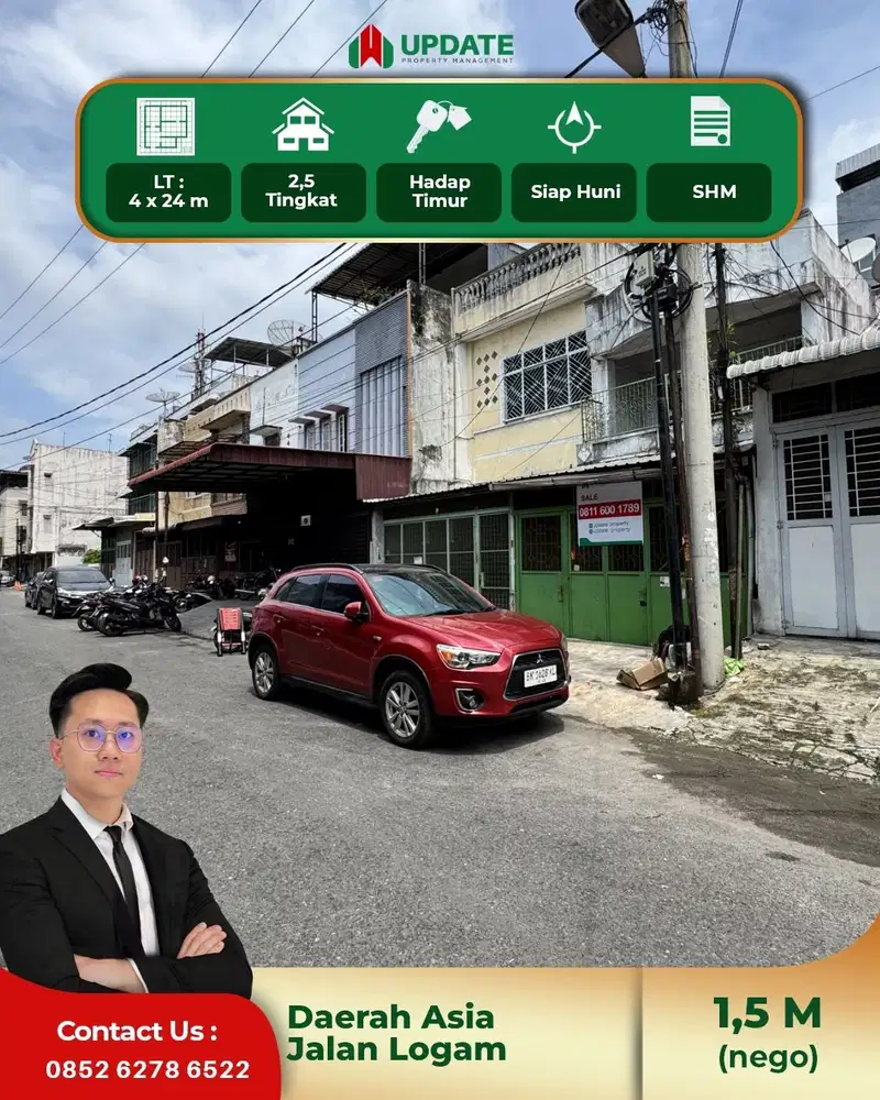 RUMAH DAERAH ASIA JALAN LOGAM