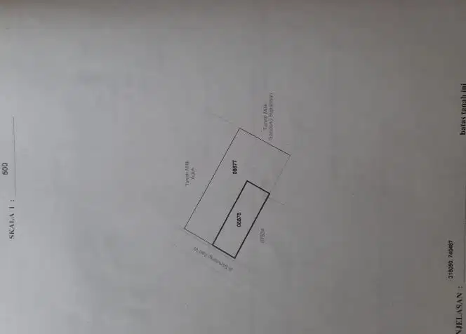 jual tanah matang komplek sariwangi asri