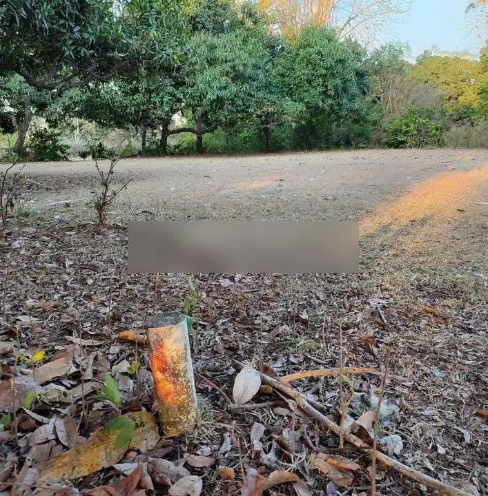 tanah jalan pantai balangan, akses jalan 6 meter