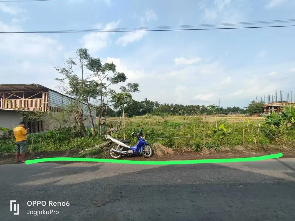 Tanah murah strategis dekat exit toll Gamping, UGM dan Malioboro