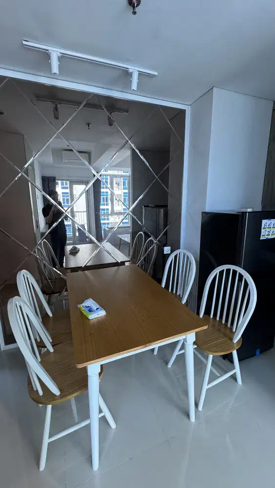 Apartemen capitol park 1 kamar tidur baru