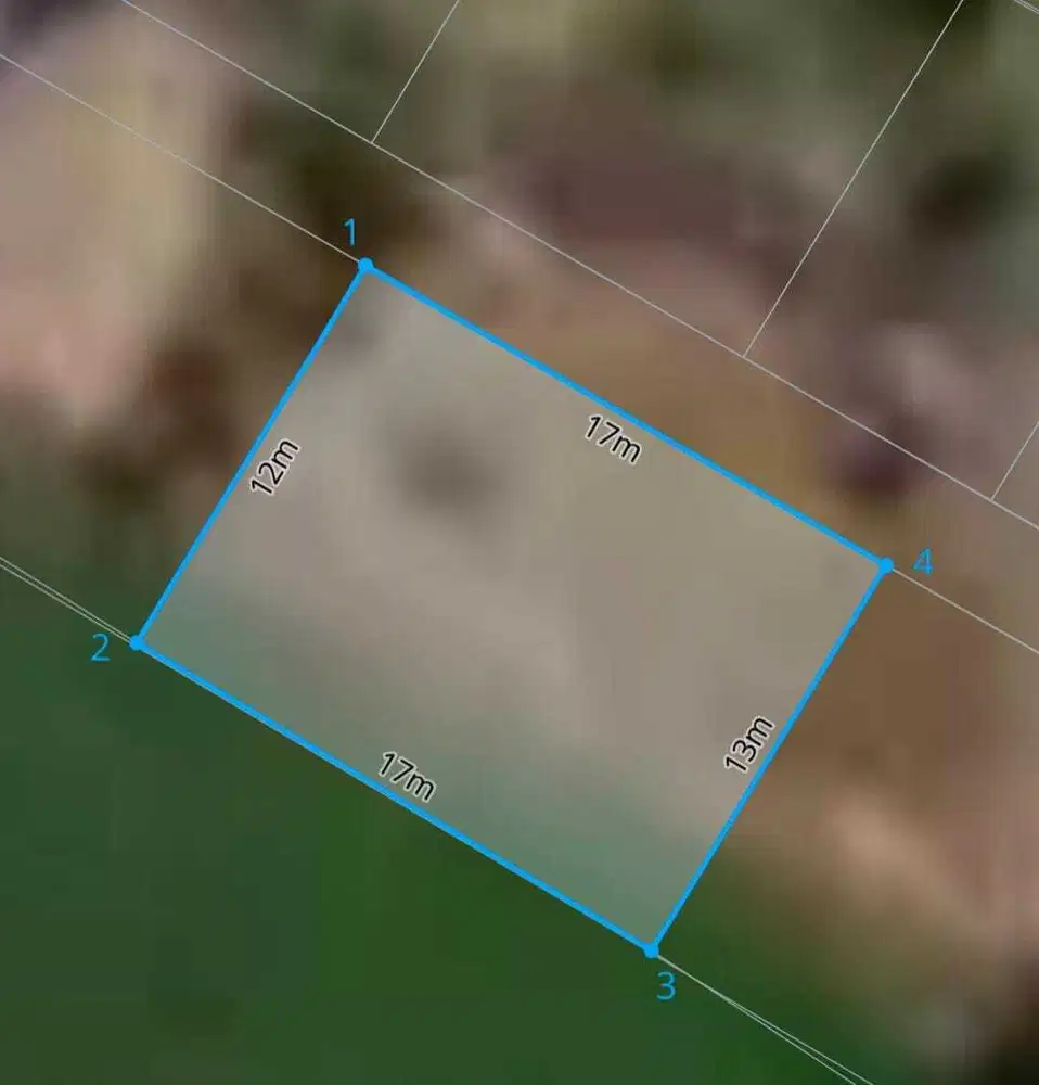 Tanah View Sawah 210m2 di Pantai Kedungu Tabanan