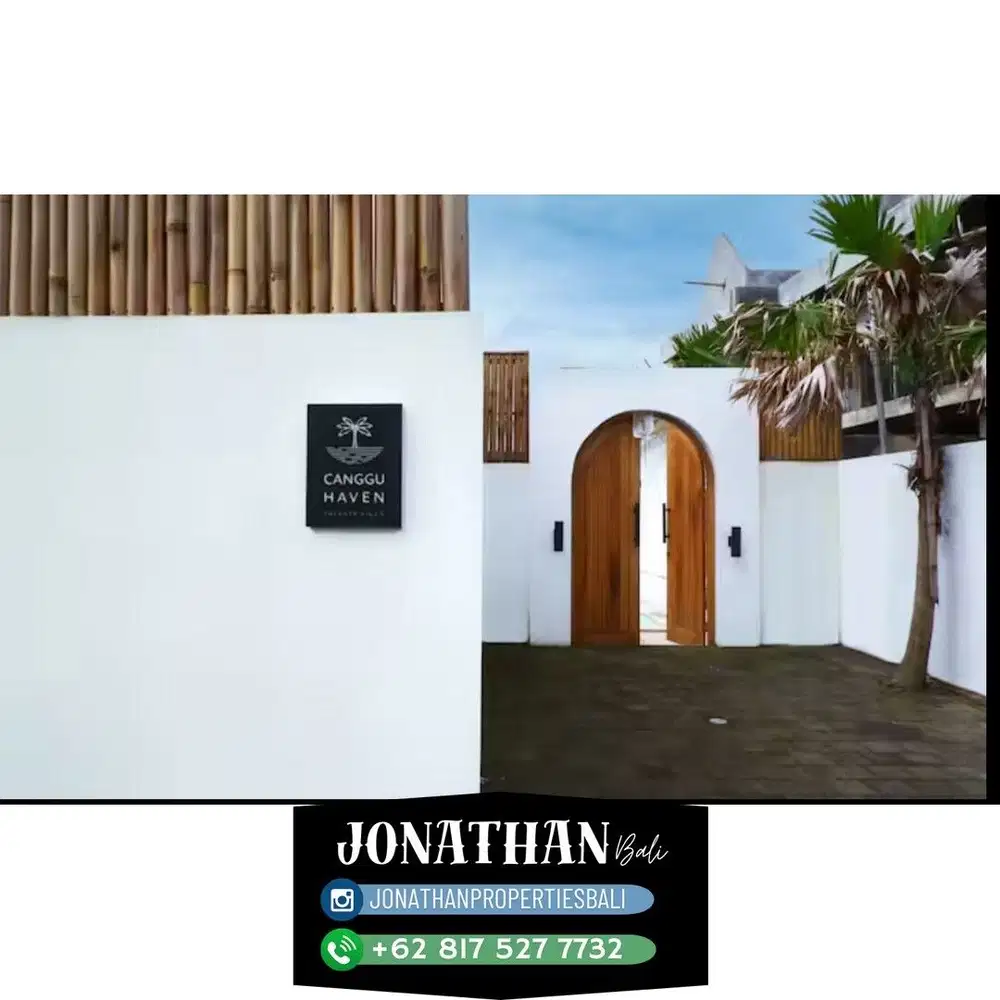 DIJUAL VILLA 2 BED ROOM PADONAN-CANGGU - VSKT