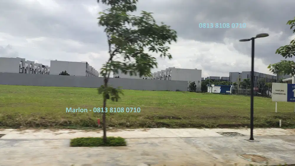 Kavling Komersial di BSD City - Tangerang Selatan. Siap bangun