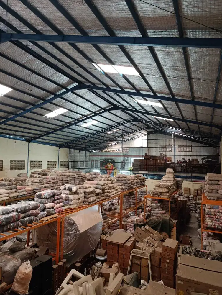 Jual Cepat Gudang Kantor dan Rumah Sayap Peta Siap Pakai