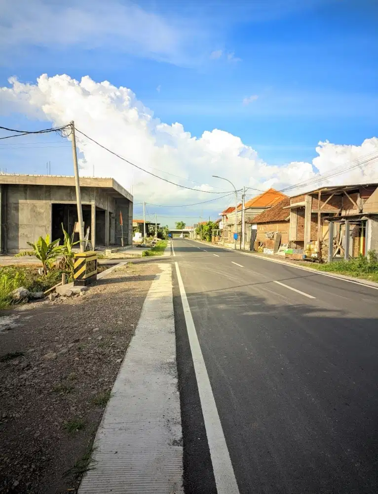 Tanah super murah 50 MTR dari jalan aspal kabupaten