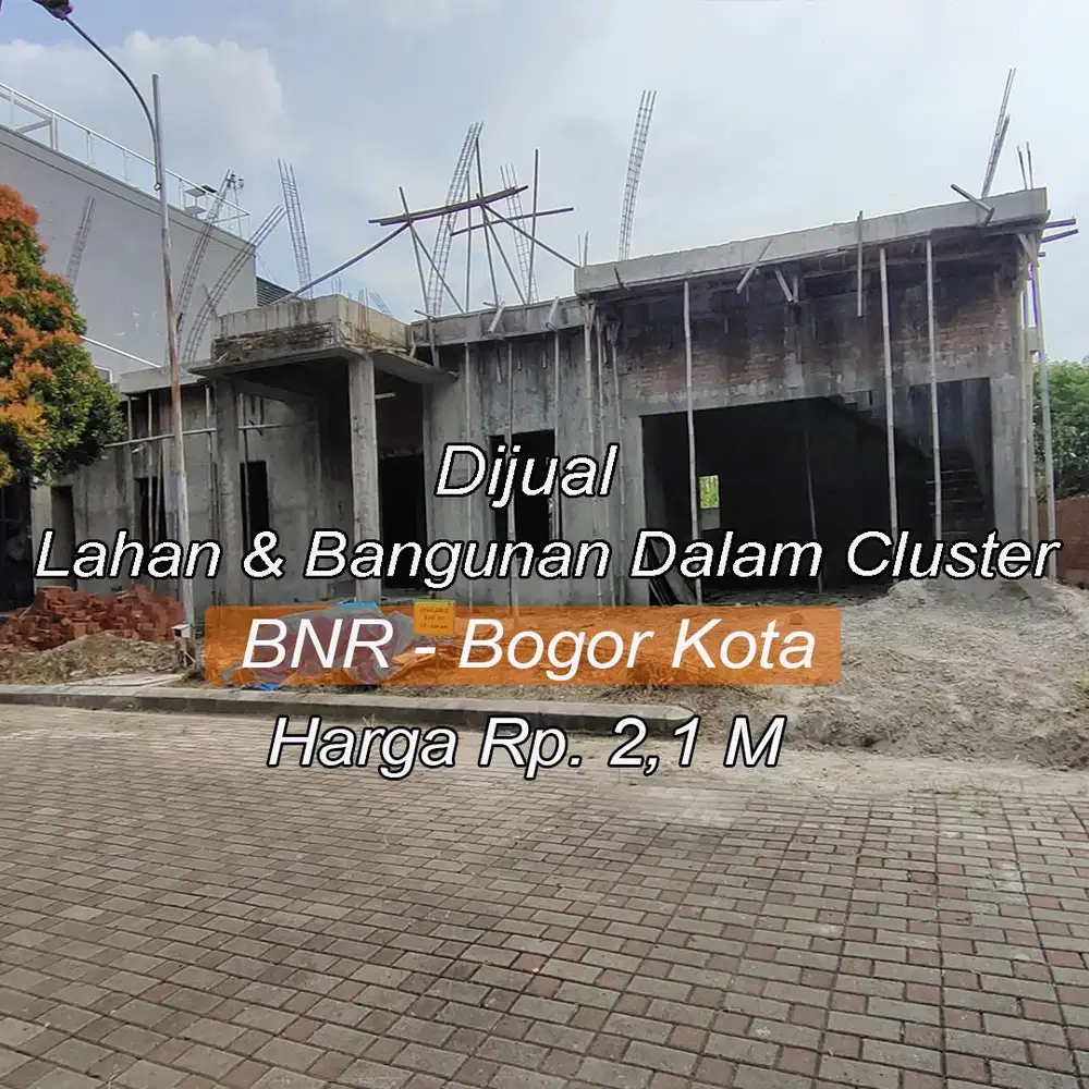 Dijual Segera Unit Kavling Rumah Premium Proses Bangun.