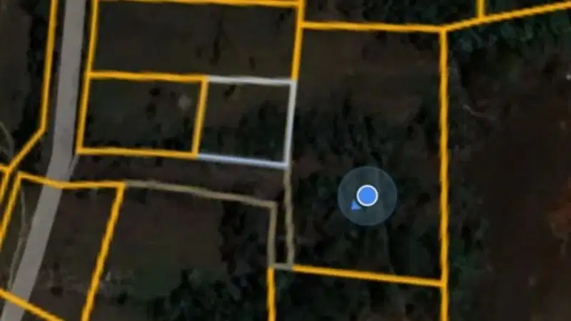 Tanah view laut di Jimbaran, kontur meninggi, Akses jln 5 meter