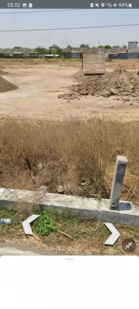 Lahan industri luas 8 HA  cuma 15 menit dari Pintu tol Krian, Sidoarjo