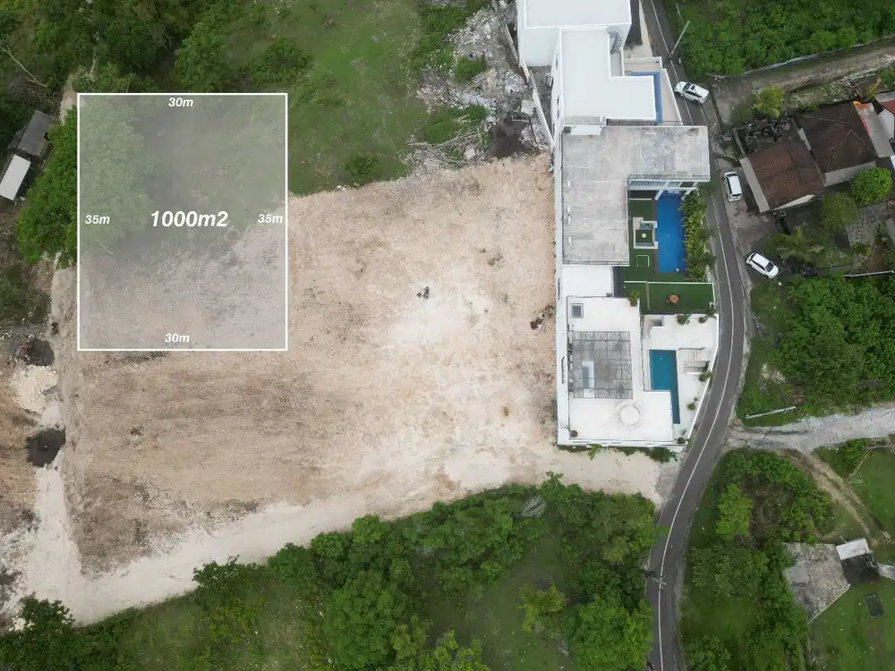 Tanah Strategis di Karang Putih Nusa Dua 1000m2