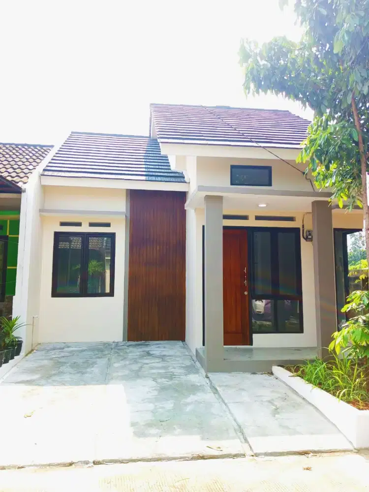 Rumah siap huni posisi hook cluster di citayam