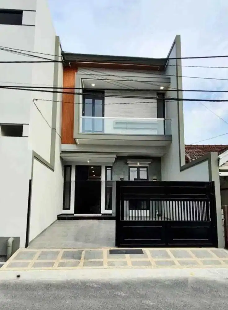 Rumah Baru Gress Modern Minimalis Nginden Intan