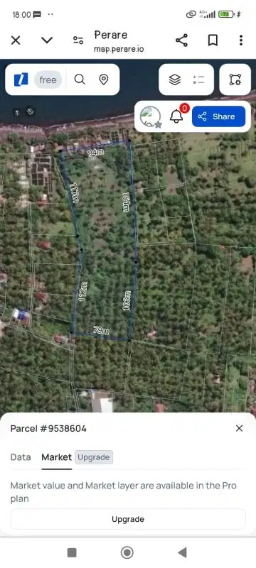 Tanah los pantai, 20 menit ke Lovina cocok untuk Resort atau villa