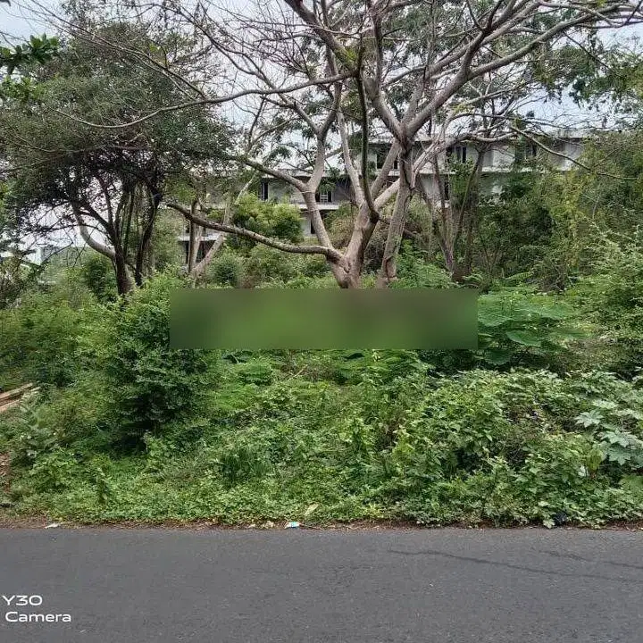 Tanah view laut di Nusa Dua, kontur tinggi, akses jalan 20 meter