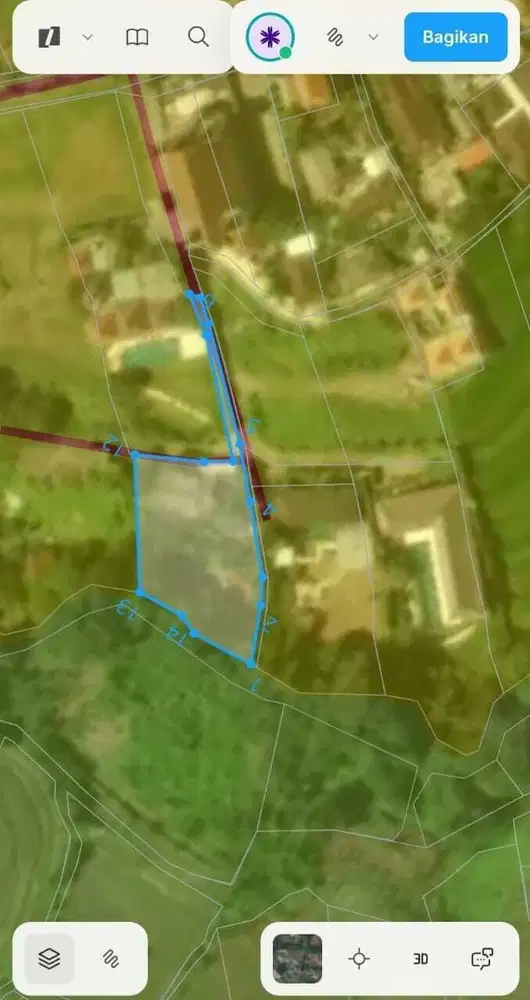 Tanah View Alam Asri Bonus Villa di Kawasan Mewah Canggu