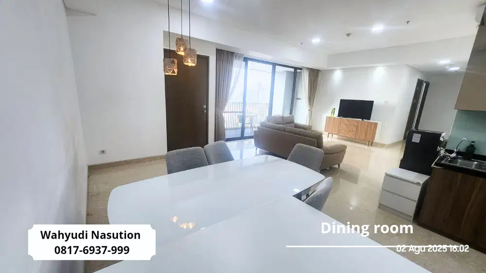Apartemen 1 Park Avenue Gandaria - 3 Kamar Tidur, Fully Furnished