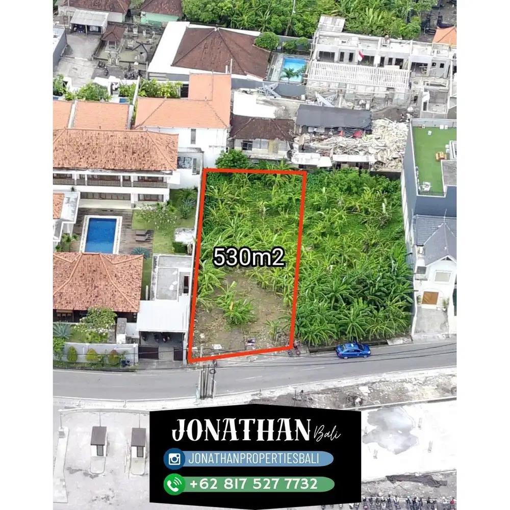 DIJUAL TANAH PRIME LOKASI DEJAT KE PANTAI BERAWA - LSAR