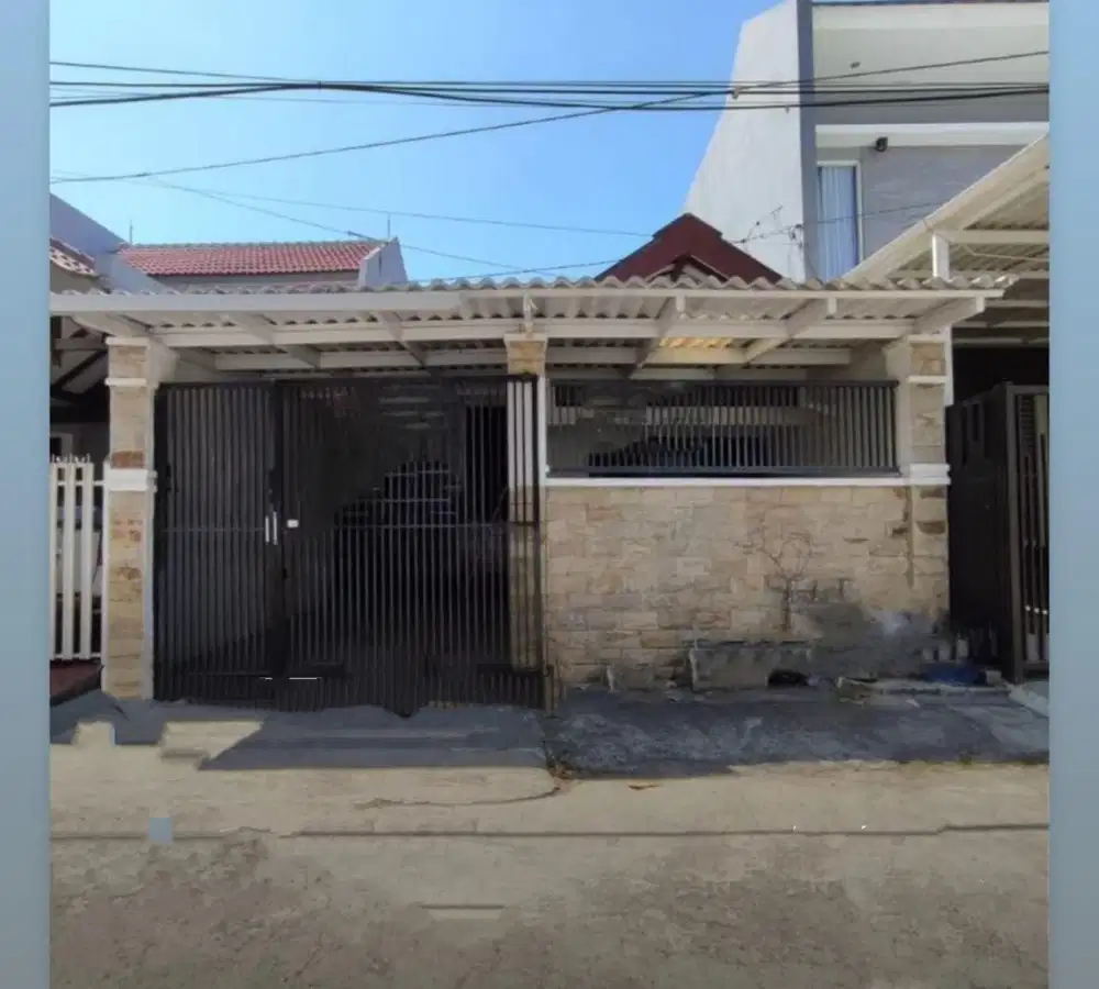 Rumah MURAH babatan pantai dkt pantai mentari, sutorejo, pakuwon city