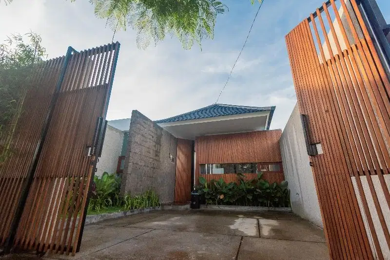 Villa view sawah di Ubud, sudah full furnish 2 kamar tidur