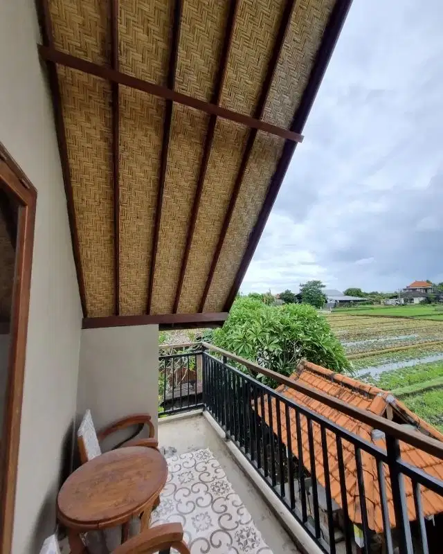 Rumah Murah 2 lantai di ubud view hamparan sawah dan gunung