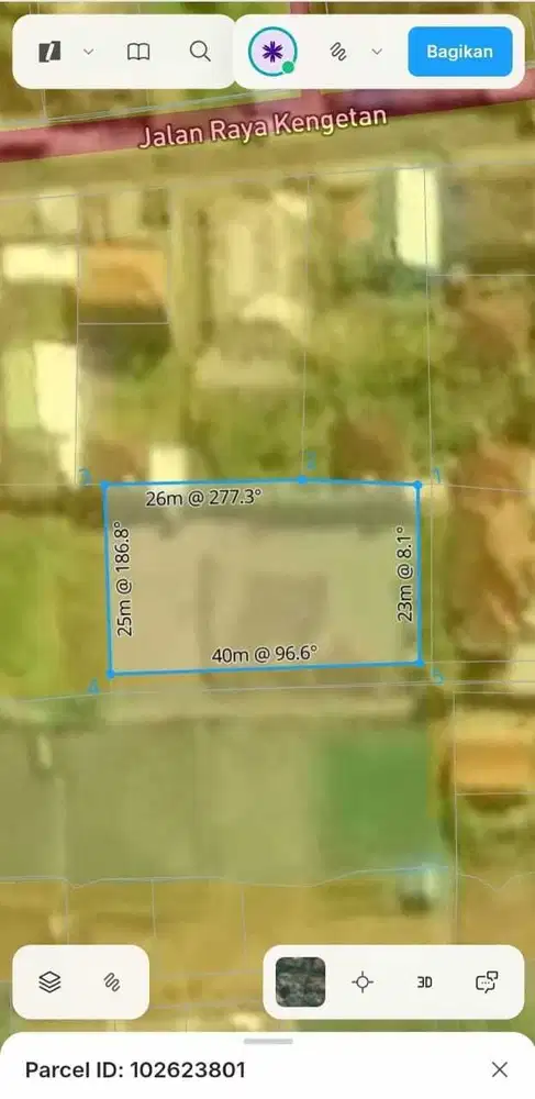 Tanah 980m2 Lingkungan Villa Mewah di Lotunduh Ubud