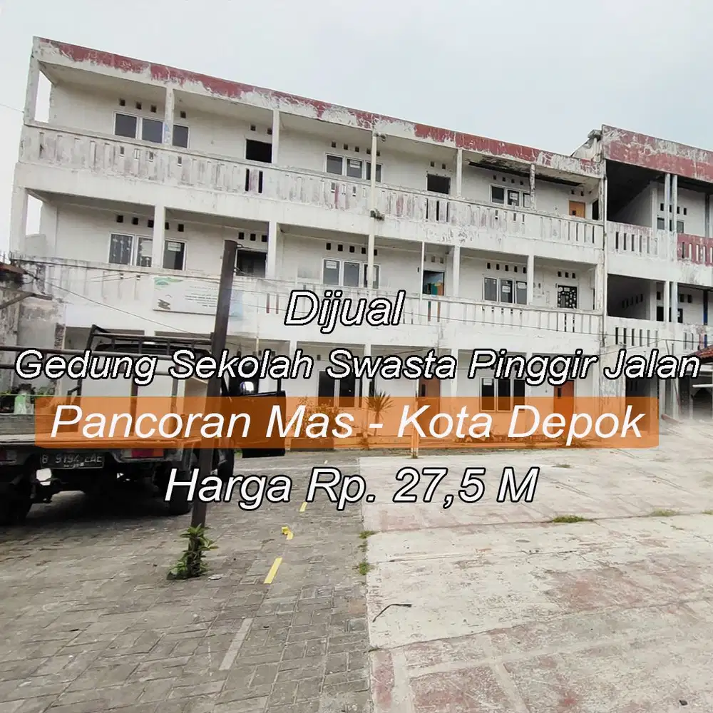 Dijual SEGERA Lahan Untuk Sekolah atau Pesantren di Jl. Raya Sawangan