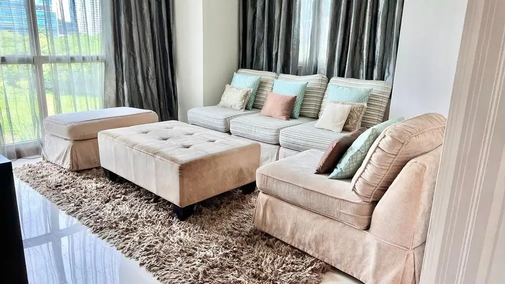 Apartemen Puri Imperium luas 136m2 3 kamar sangat bgs dan terawat