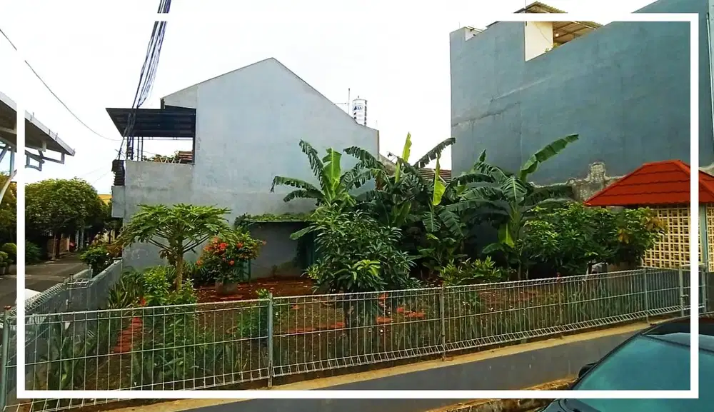 [HOOK] TANAH KAVLING VILLA PELANGI LUAS 154 m2, BEKASI