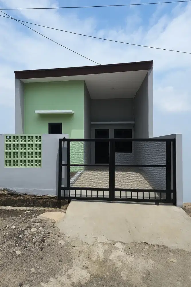 Rumah siap huni akses dekat ke stasiun Cilebut