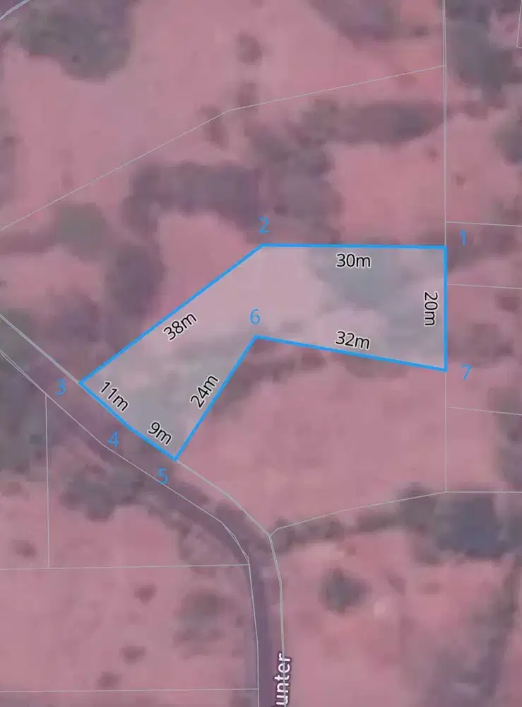 Tanah 1000m2 Strategis Dekat Tebing Pantai Uluwatu