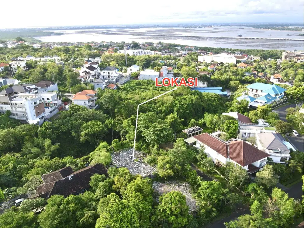 Tanah OCEAN VIEW Lingkungan Villa Elite Taman Mumbul Nusa Dua